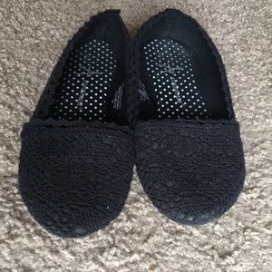 Black flats